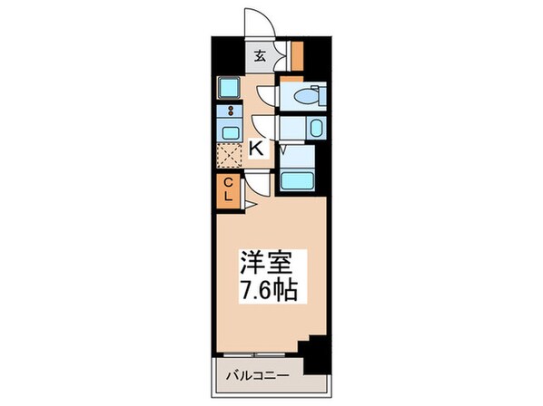 プレサンスブルーム浅草ノースの物件間取画像